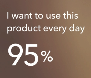 95% want to use every day